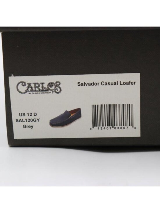 Carlos by Carlos Santana Salvador Loafer Gray Suede Men\'s Size 12 D Casual Shoes main image 6